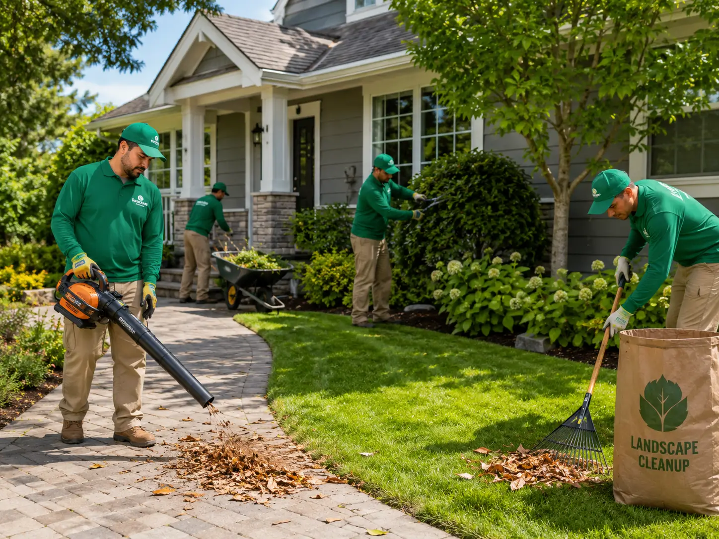 Rolax Landscaping lawn care and landscape cleanup service in Buffalo, New York